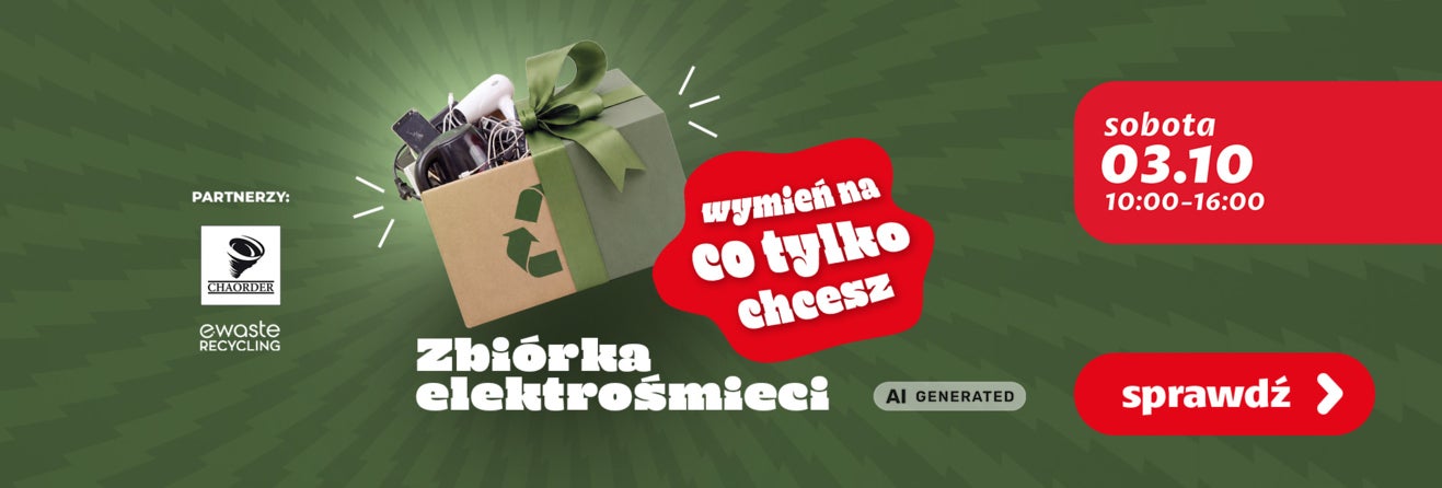 Oddaj elektrośmieci i odbierz prezent!